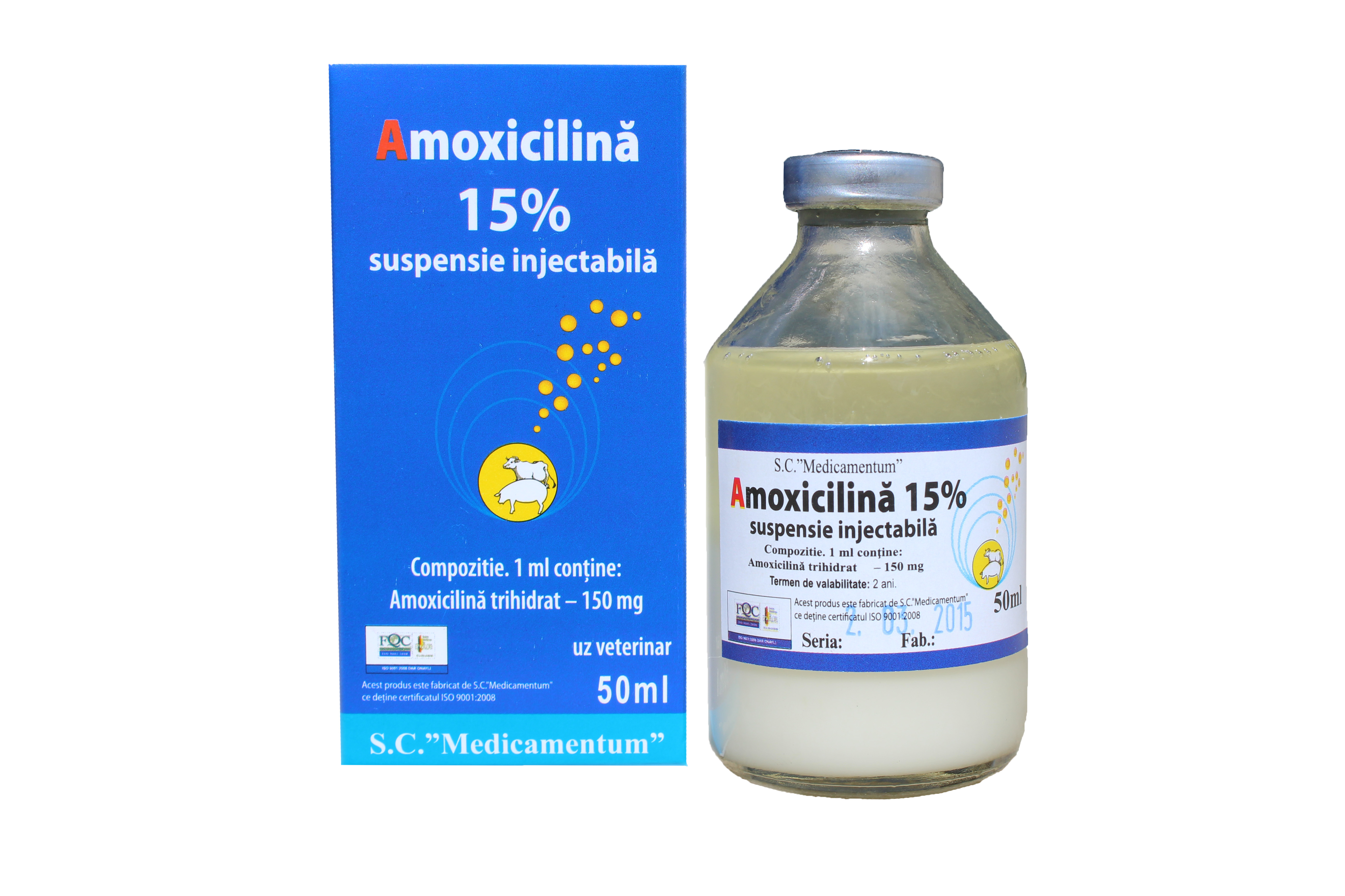 Amoxicilina 15%